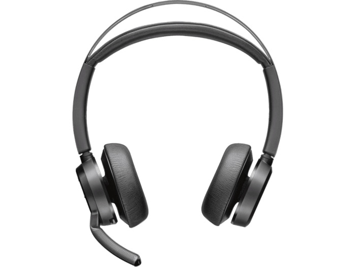 HP Voyager Focus 2 UC + Καλώδιο USB-A σε USB-C + Βάση Φόρτισης Ασύρματα On Ear Multimedia Ακουστικά με μικρόφωνο και σύνδεση USB-A - Image 1