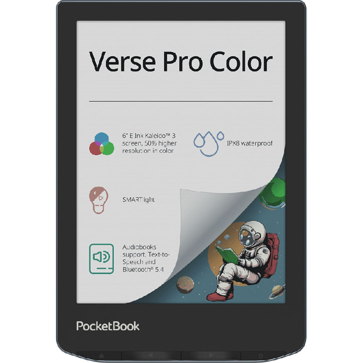 Pocketbook Verse Pro Color με Οθόνη Αφής 6" (16GB) Stormy Sea - Image 1