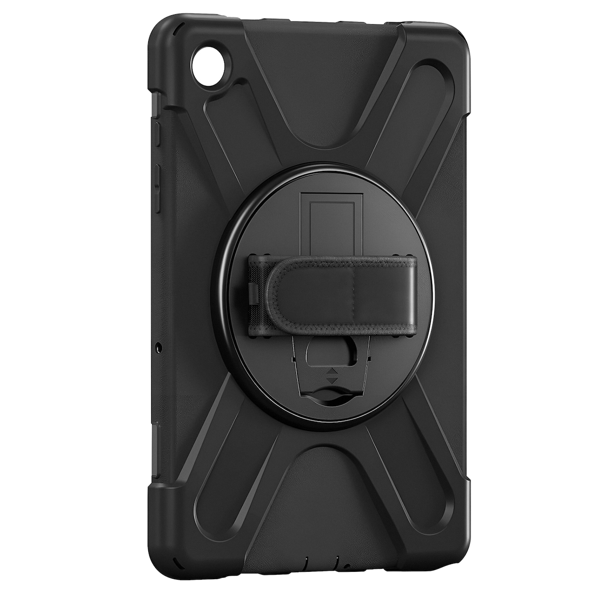 4Smarts Back Cover Περιστρεφόμενη Μαύρη (Galaxy Tab A9 Plus)