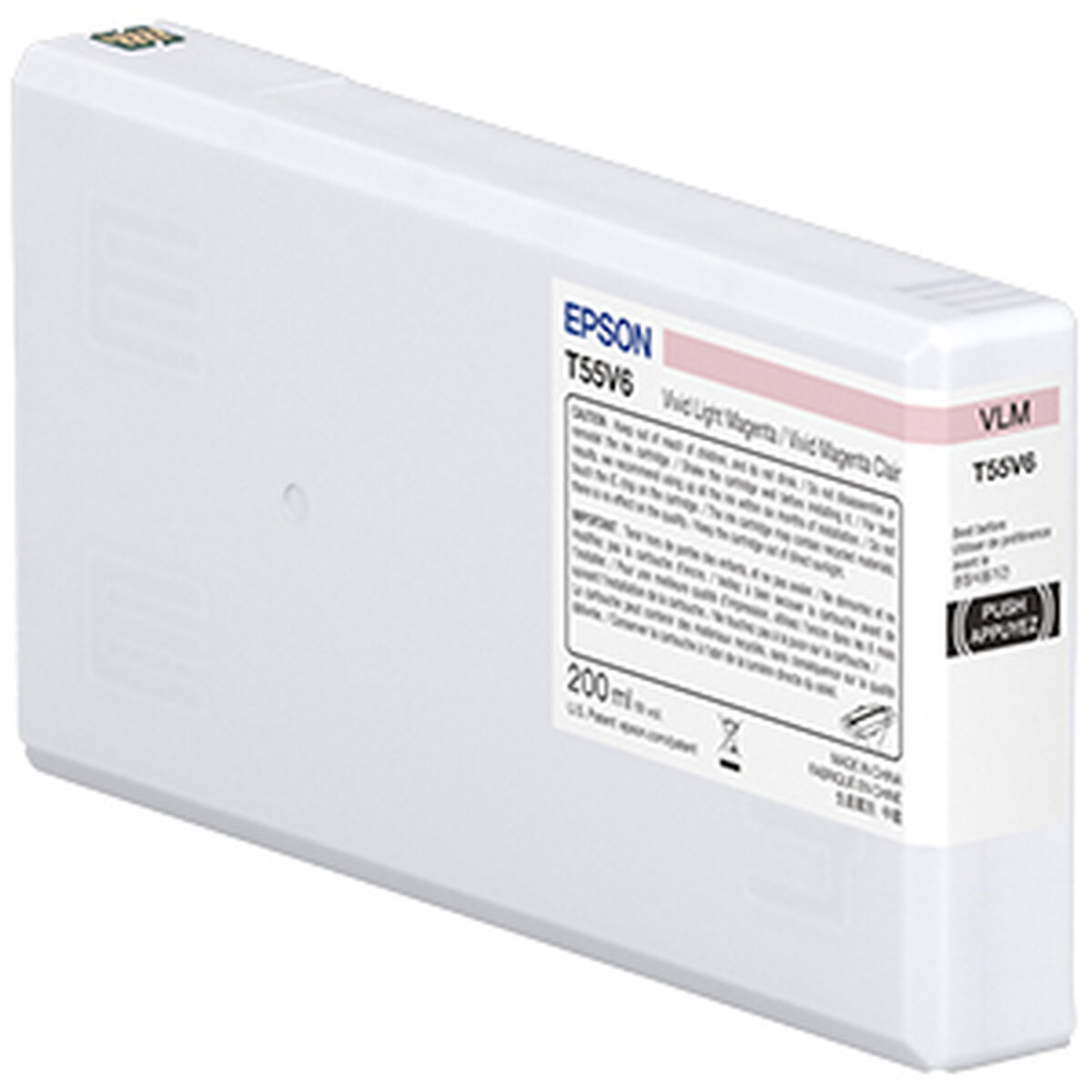 Epson T55W6 Γνήσιο Μελάνι Εκτυπωτή InkJet Ματζέντα (C13T55W600)