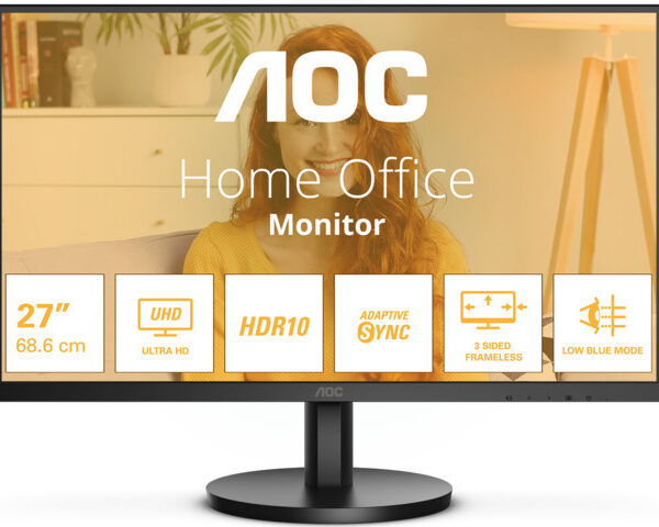 AOC U27B3M 27" VA HDR 4K 3840x2160