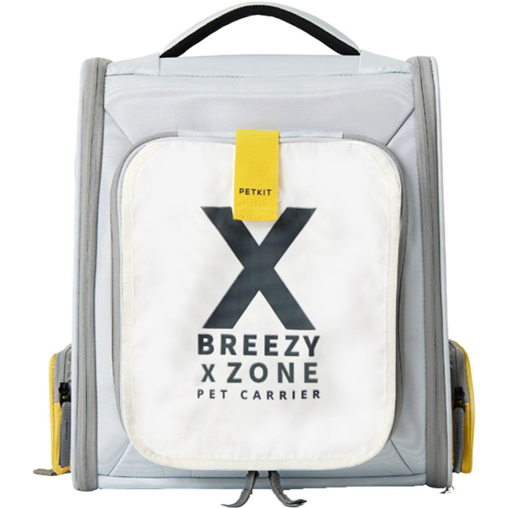 Petkit Breezy Σακίδιο Πλάτης για Μεταφορά Σκύλου / Γάτας Γκρι
