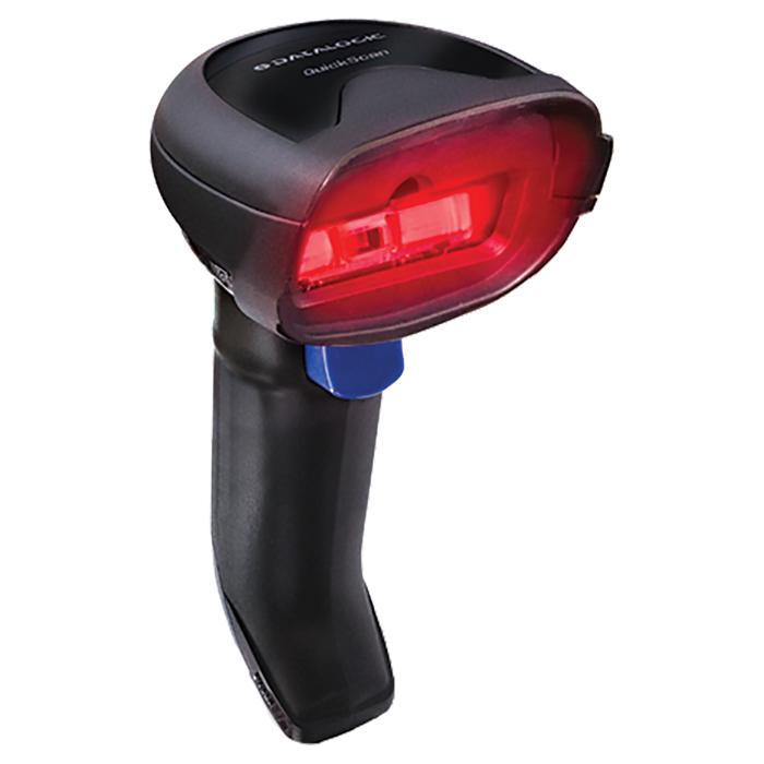 Datalogic Scanner Χειρός Ασύρματο με Δυνατότητα Ανάγνωσης 1D Barcodes QD2220-BKK1S - Image 1