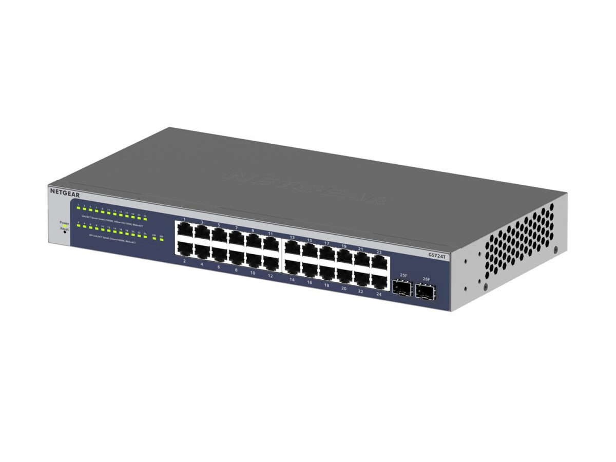 NetGear GS724T Managed L3 - Image 1
