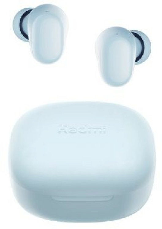 Xiaomi Redmi Buds 6 Play Bluetooth Handsfree Ακουστικά με Αντοχή στον Ιδρώτα και Θήκη Φόρτισης Μπλε