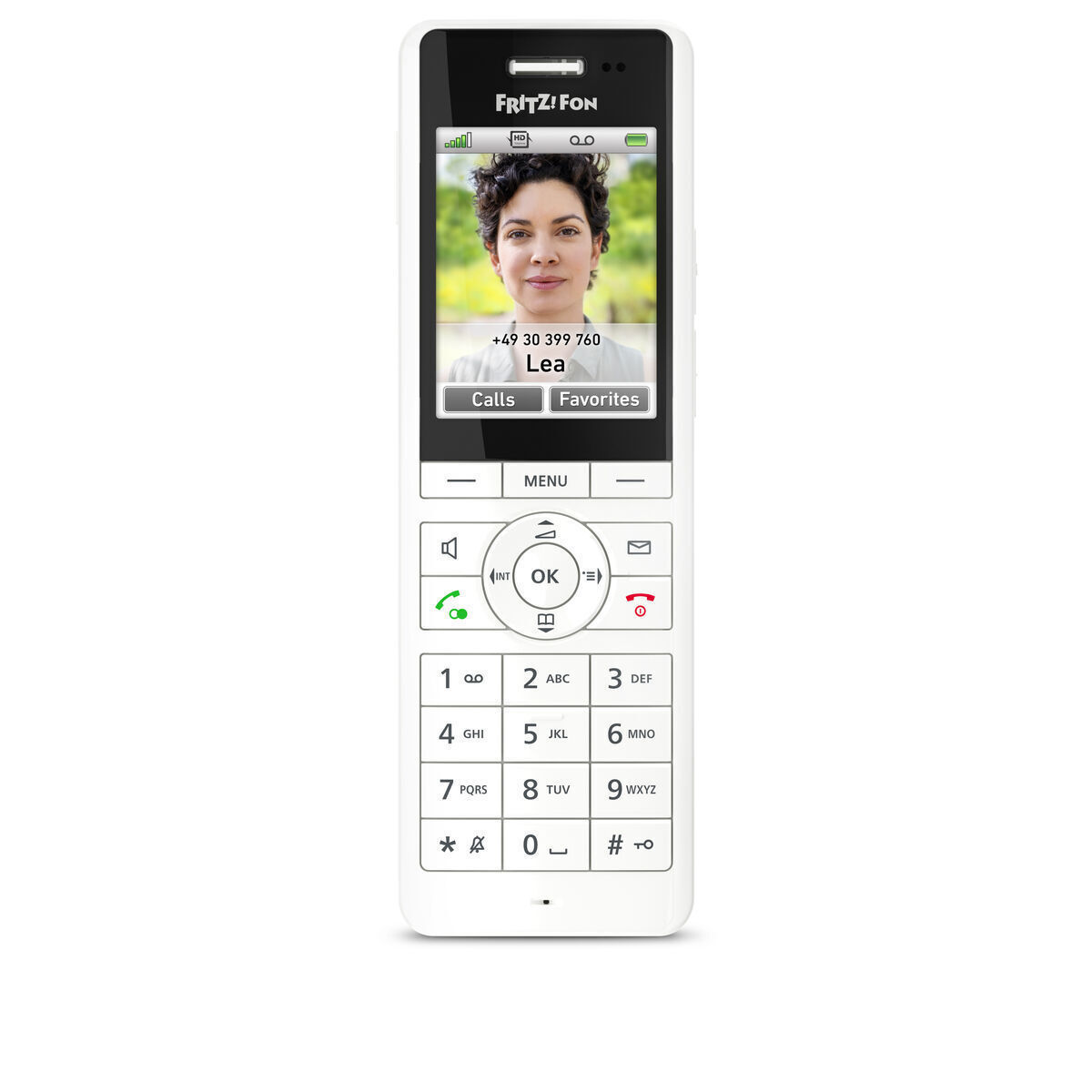 AVM FRITZ!Fon DΕCΤ Χ6 International Ασύρματο Τηλέφωνο IP Λευκό - Image 1