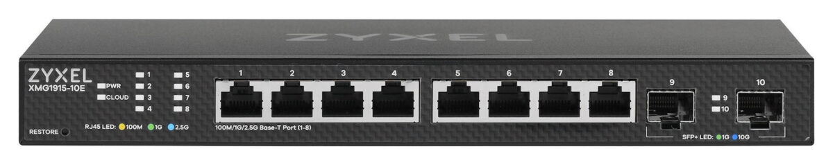 Zyxel XMG1915-10E Managed L2 PoE+ - Image 3