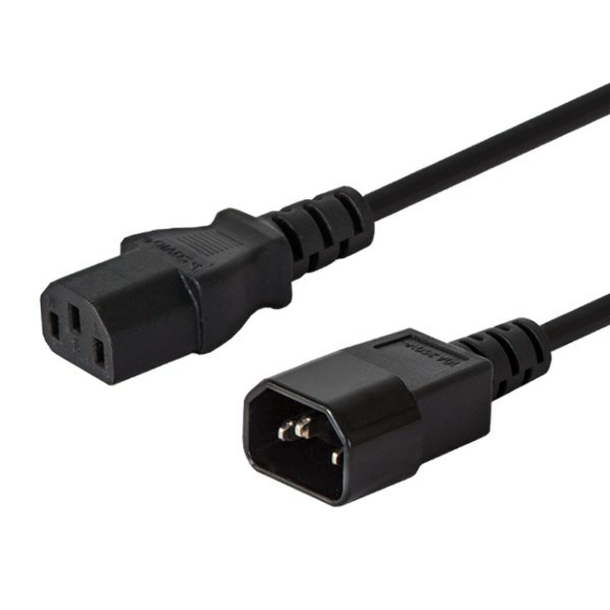 Savio power cable Schuko - IEC C14 Cable 1.2m Μαύρο (CL-99)