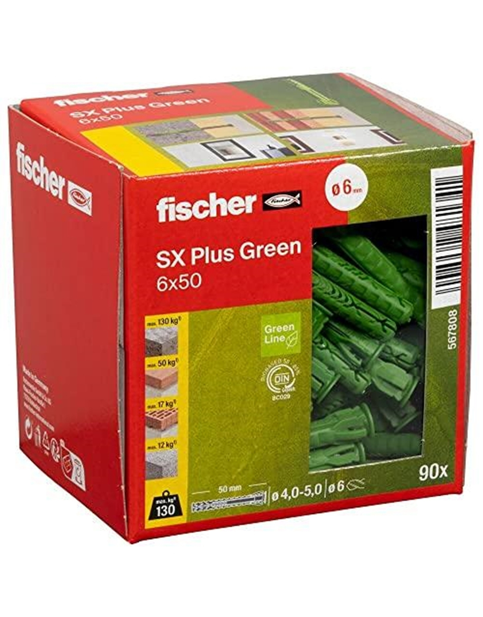 Fischer Ούπα Πλαστικό 6x50mm 567808