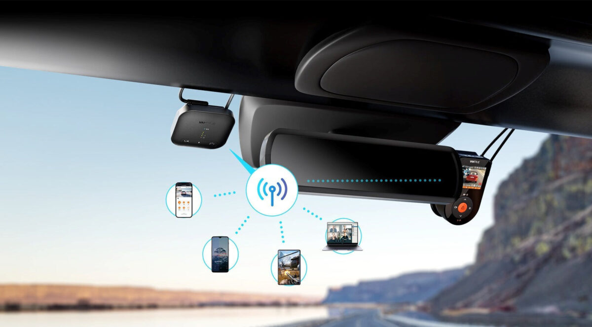 Vantrue S1 Pro Κάμερα DVR Αυτοκινήτου WiFi για Παρμπρίζ - Image 4
