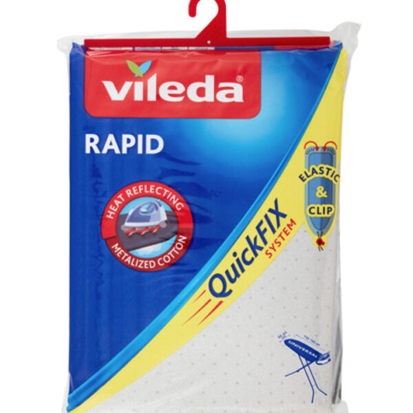 Vileda Rapid Σιδερόπανο Grey 130x45cm