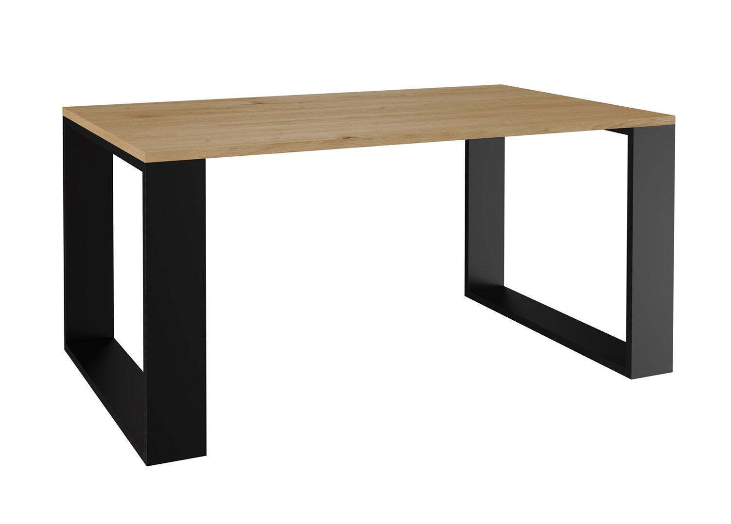 Τραπεζάκι Σαλονιού Modern Art 90x58x50cm Δρυς