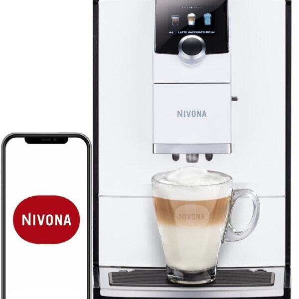 Nivona CafeRomatica 796 Αυτόματη με Μύλο Άλεσης Λευκή