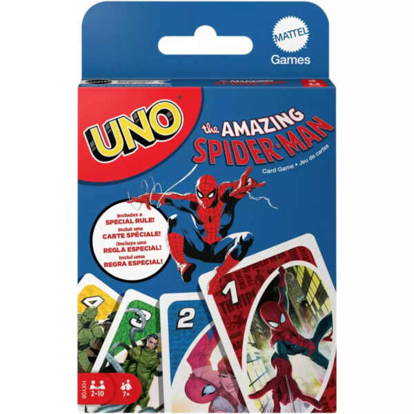 Uno The Amazing Spider-Man 7+ Ετών Mattel