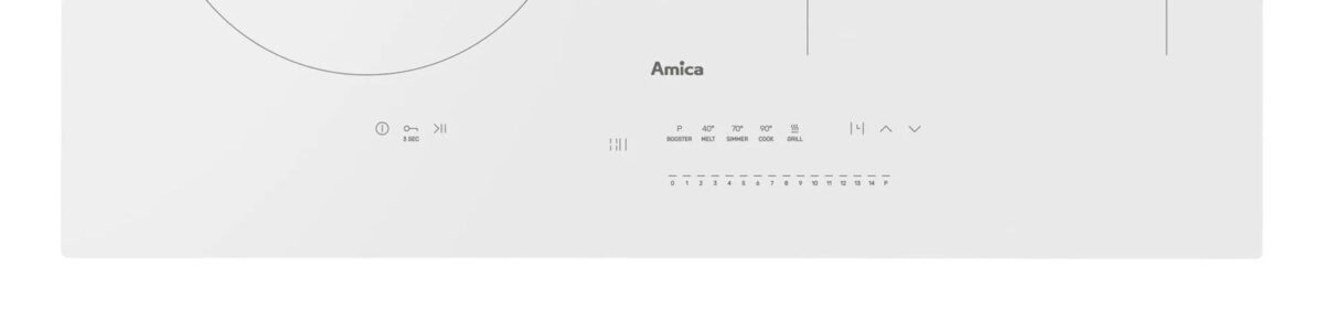 Amica Επαγωγική Λευκή PIDH6141PHTSUN - Image 5