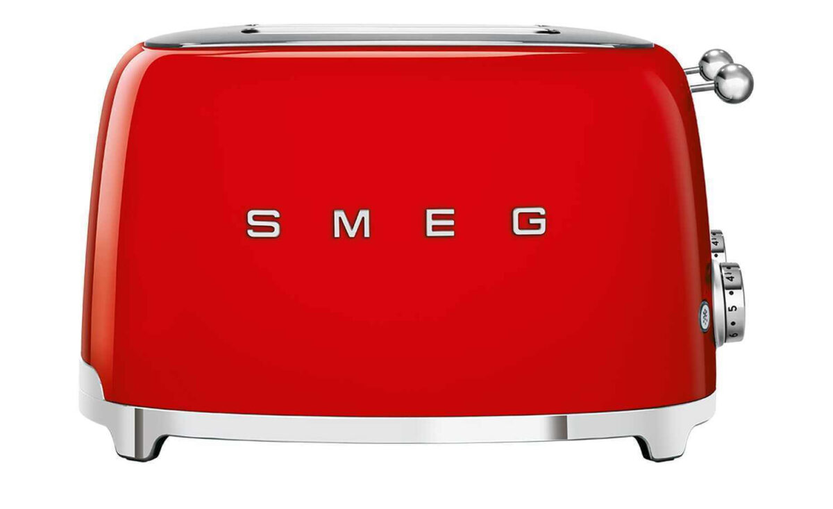 Smeg Φρυγανιέρα 4 Θέσεων 2000W Κόκκινη - Image 4