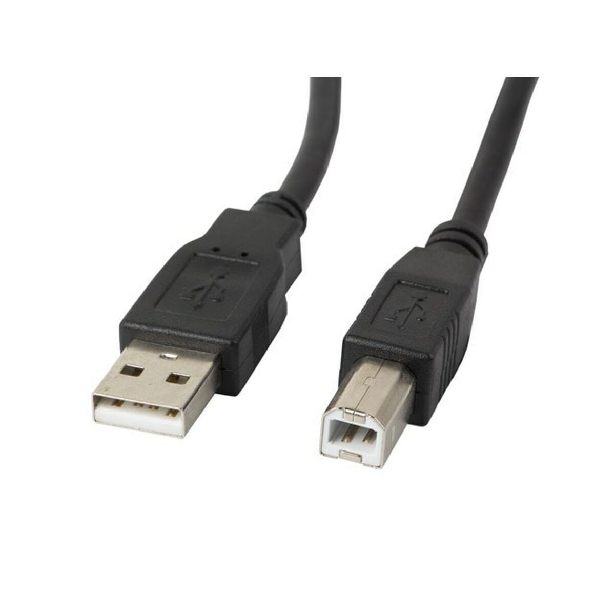 Lanberg USB 2.0 Cable USB-A male - USB-B male 3m (CA-USBA-11CC-0030-BK)