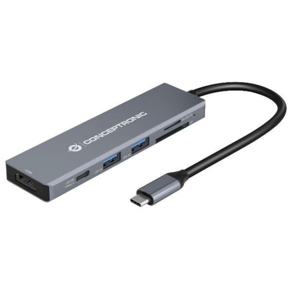 Conceptronic USB-C Docking Station με HDMI 4K PD (DONN23G)