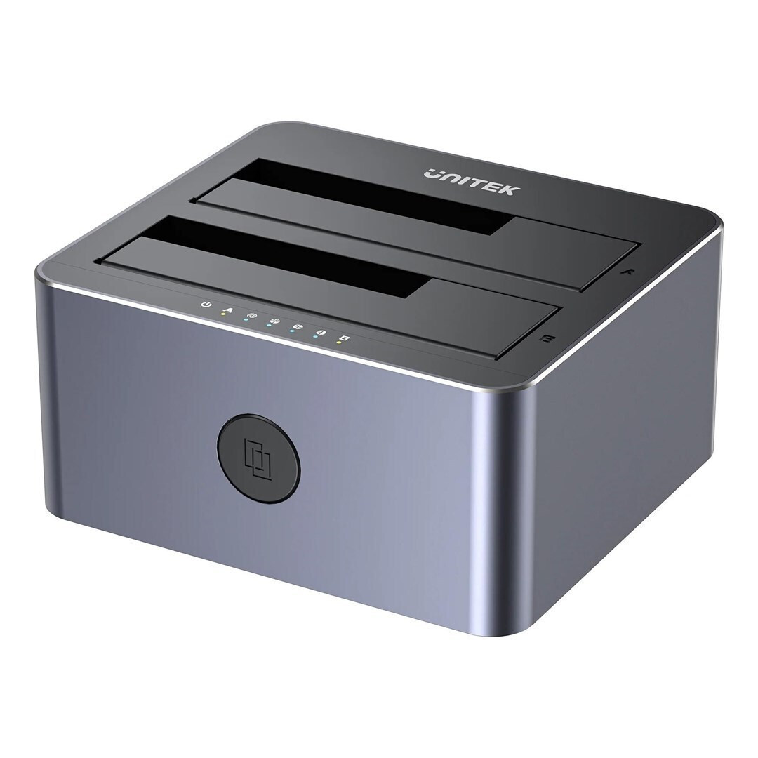 Unitek Docking Station για 2 Σκληρούς Δίσκους SATA 2.5" / 3.5" με σύνδεση USB 3.0