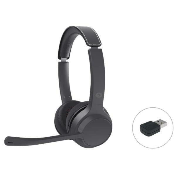 Conceptronic Ασύρματα On Ear Multimedia Ακουστικά με μικρόφωνο