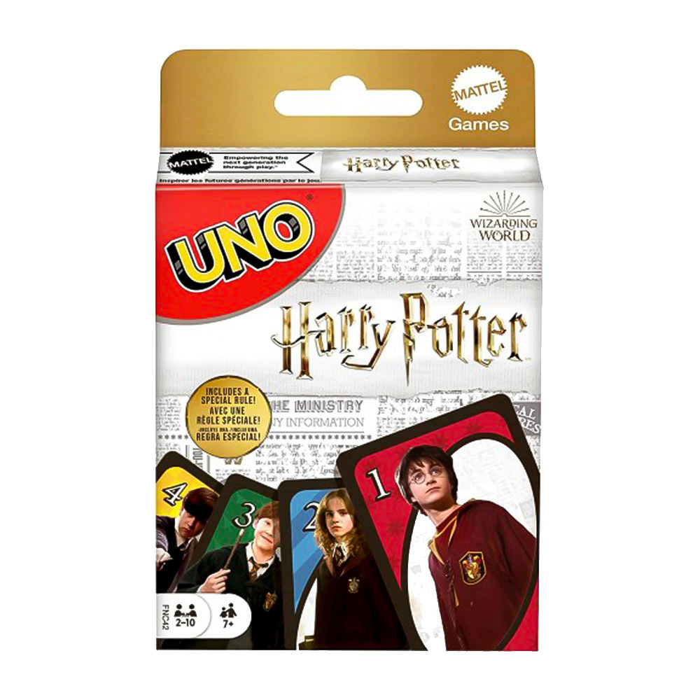UNO Harry Potter 7+ Ετών (EN) Mattel - Image 1
