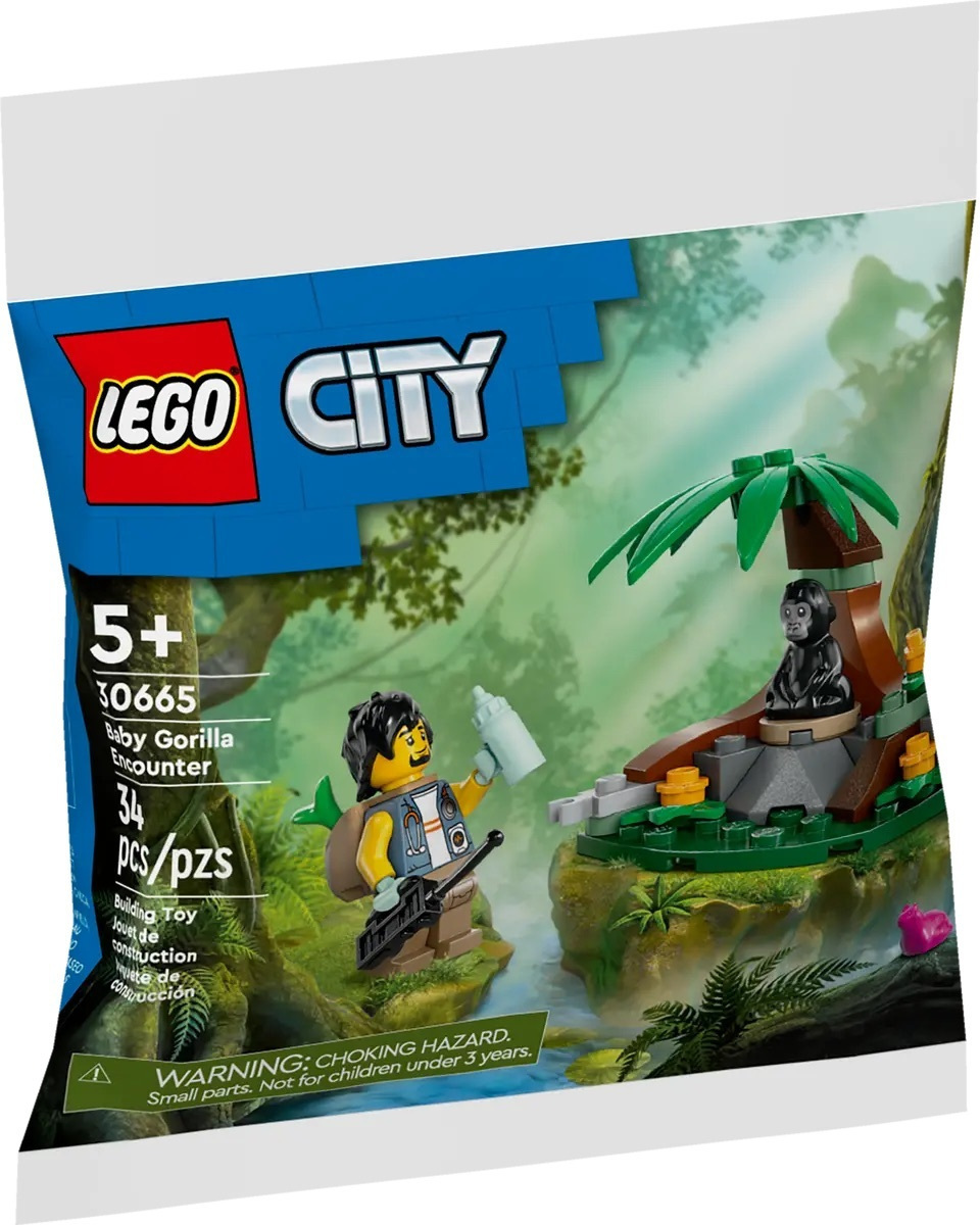 Lego City Baby Gorilla Encounter για 5+ Ετών 34τμχ - Image 1