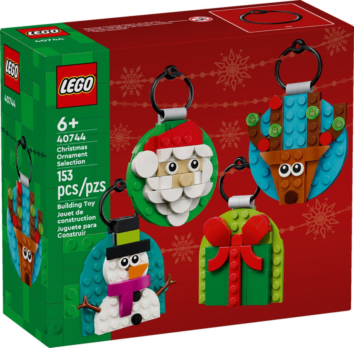 Lego Christmas Ornament Selection για 6+ Ετών 153τμχ - Image 1