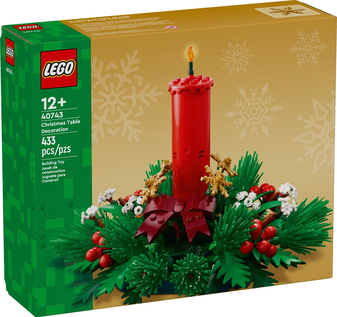 Lego Christmas Table Decoration για 12+ Ετών 433τμχ