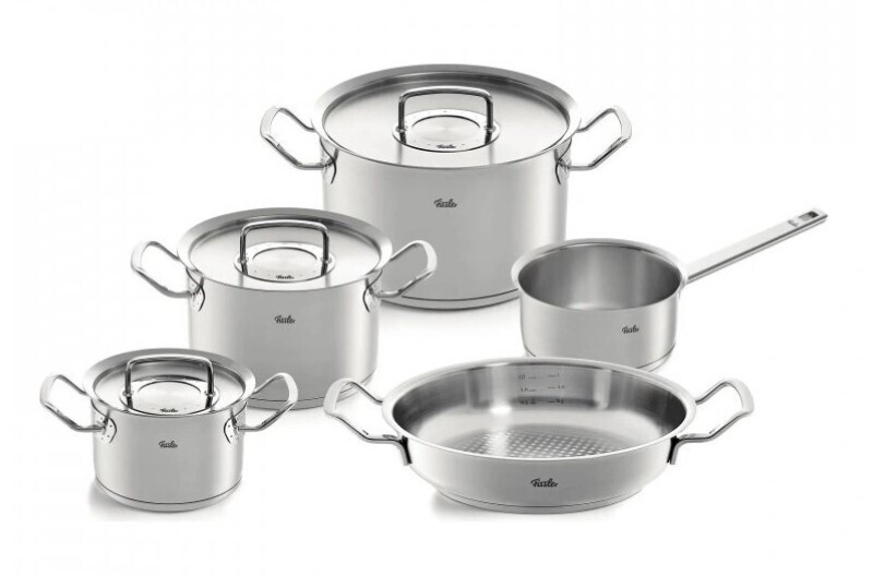 Fissler Profi Σετ Κατσαρόλες από Ανοξείδωτο Ατσάλι 5τμχ
