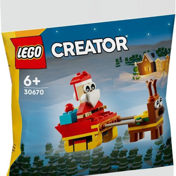 Lego Creator Santa Claus on Sleigh "Christmas" για 6+ Ετών
