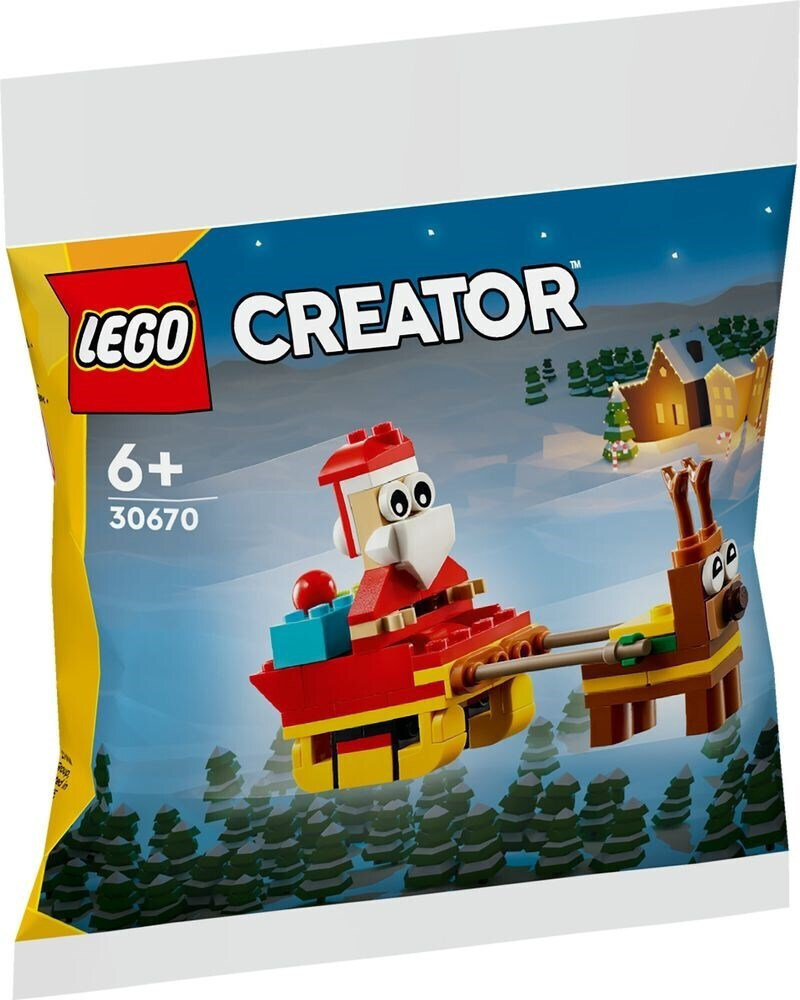 Lego Creator Santa Claus on Sleigh "Christmas" για 6+ Ετών - Image 1