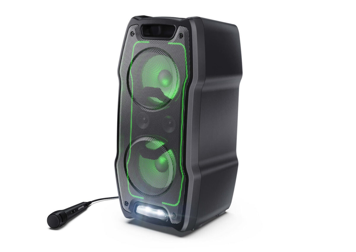 Sharp Σύστημα Karaoke με Ενσύρματo Μικρόφωνo Xparty Sing σε Μαύρο Χρώμα - Image 1