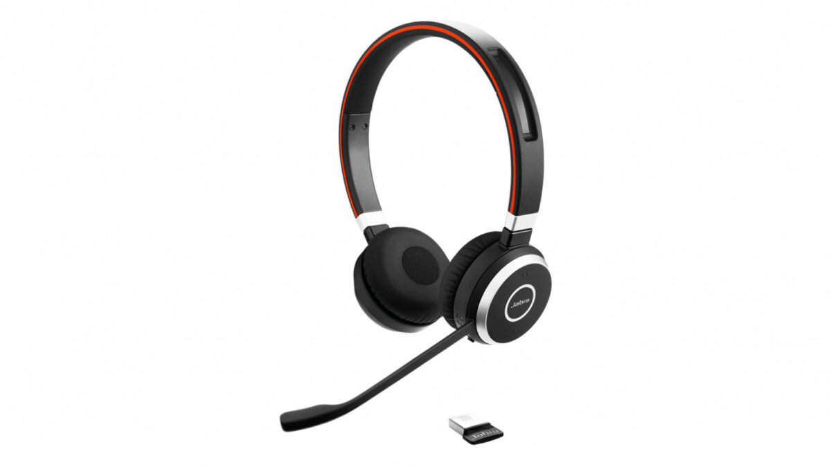 Jabra Evolve 65 Te, Link 390a Ms Stereo (6699-833-309) VOIP Headset (6699-833-309) - Image 1