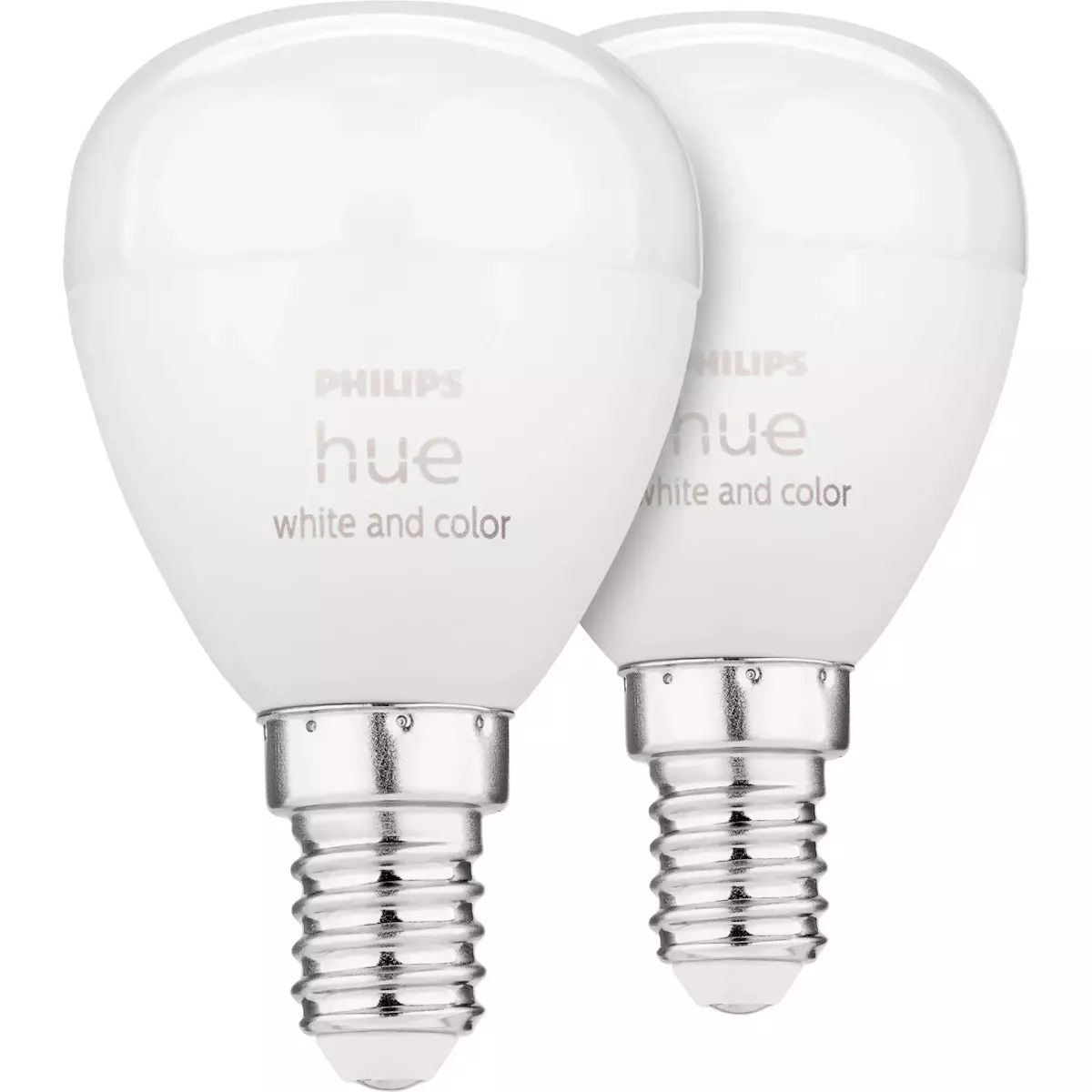 Philips Smart LED 5.1W για Ντουί E14 RGBW 2τμχ