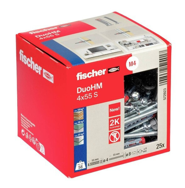 Fischer Ούπα Πλαστικό 4x55mm 572923