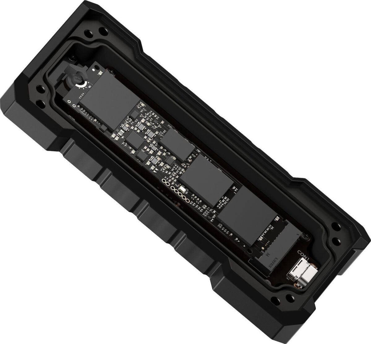 Asus Tuf Gaming A2 Θήκη για Σκληρό Δίσκο M.2 PCI Express NVME με σύνδεση Type-C - Image 6