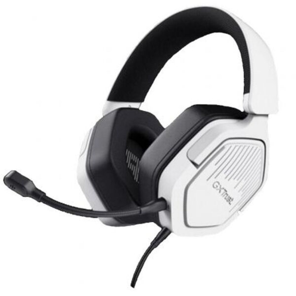 Trust GXT 492W Carrus Over Ear Λευκό