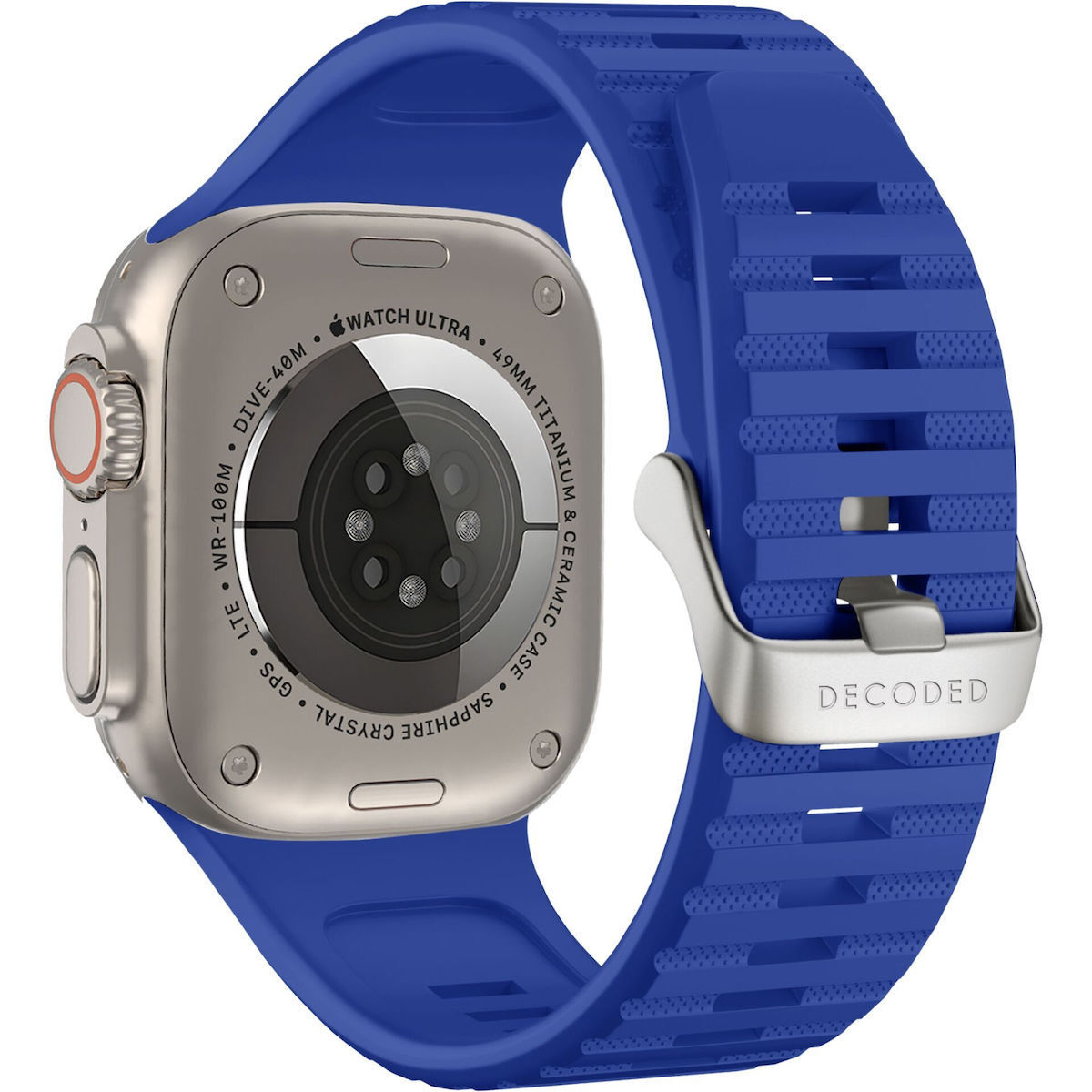 Decoded Λουράκι Μπλε (Apple Watch 44/45/46mm/Ultra 49mm)