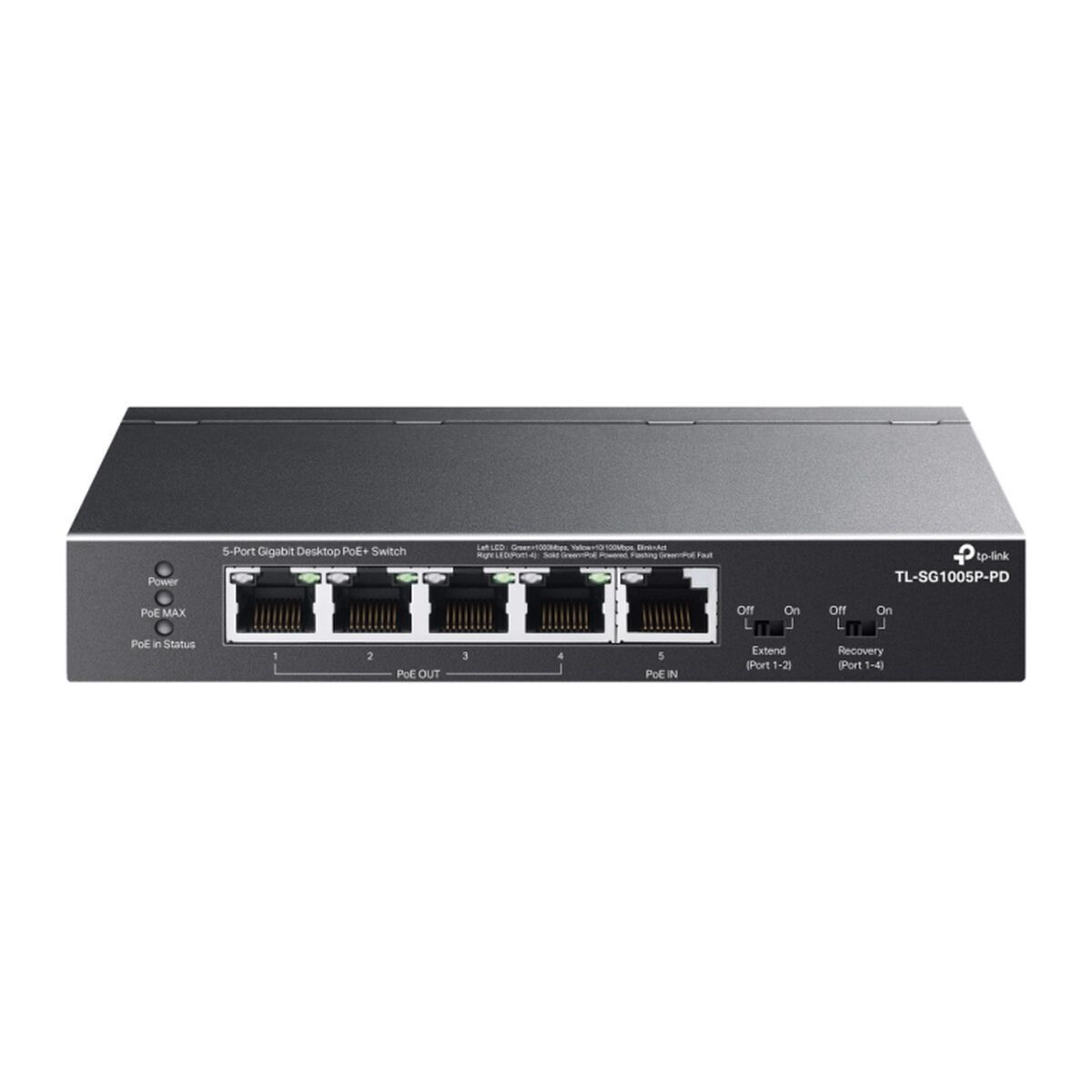TP-LINK TL-SG1005P-PD v1 Unmanaged L2 PoE - Image 1