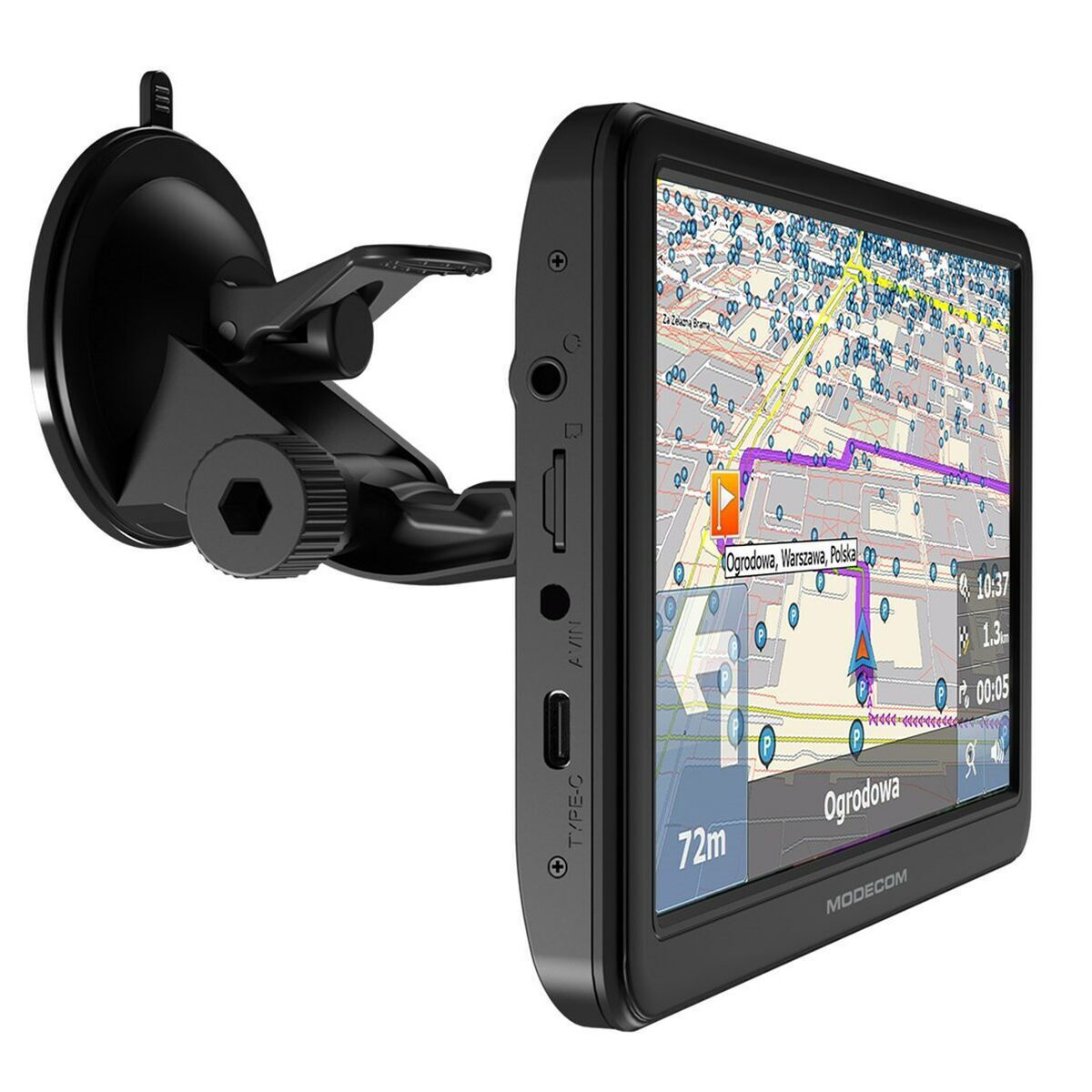 Modecom Συσκευή Πλοήγησης GPS με Οθόνη 7" Bluetooth & Card Slot