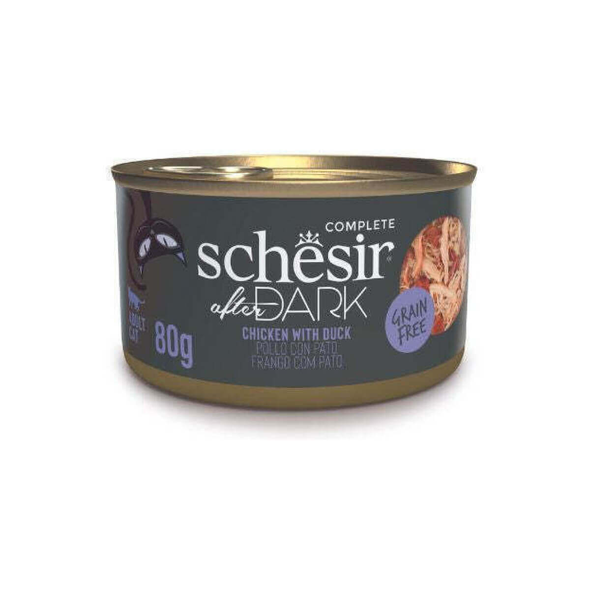 Schesir Υγρή Τροφή 80gr