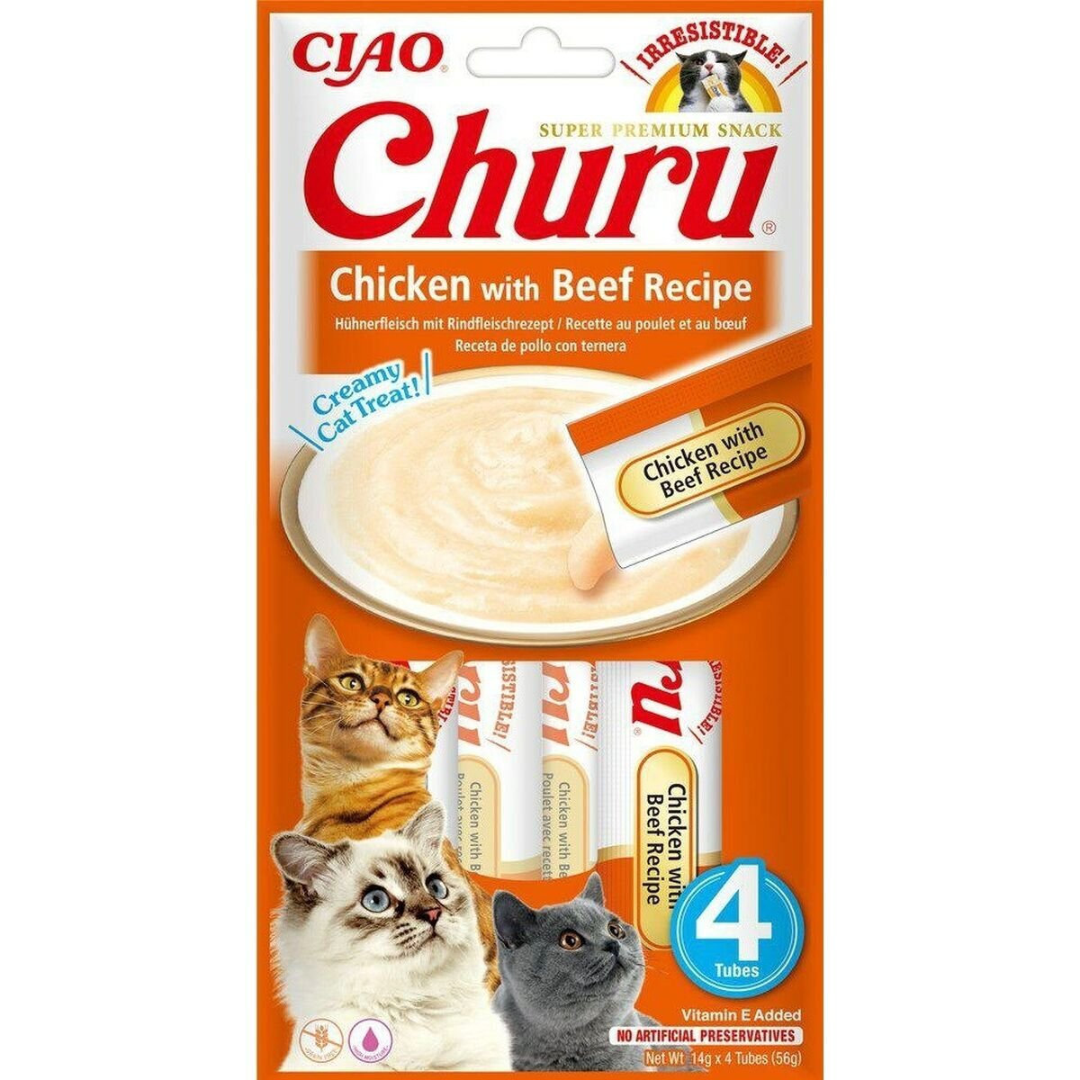 Inaba Churu Cat Λιχουδιές Σνακ για Ενήλικες Γάτες 1τμχ