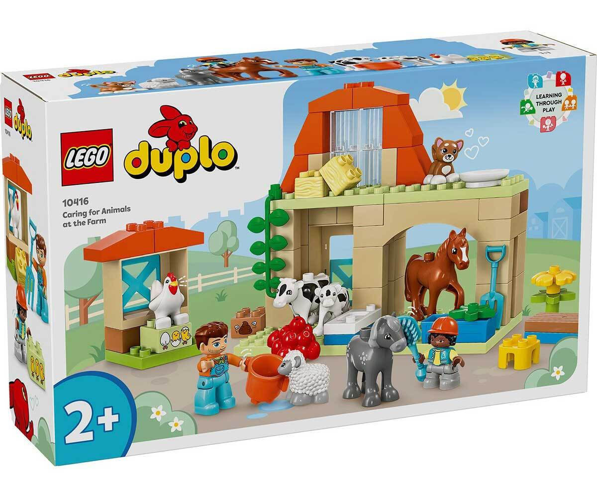 Lego Duplo Caring For Animals At The Farm για 2+ Ετών 74τμχ
