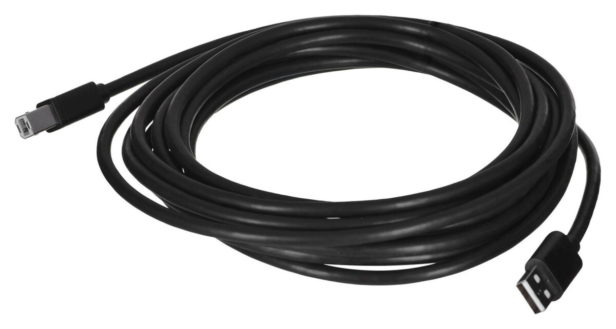 Unitek USB 2.0 Cable USB-A male - USB-B male Μαύρο 5m Y-C421GBK - Image 4