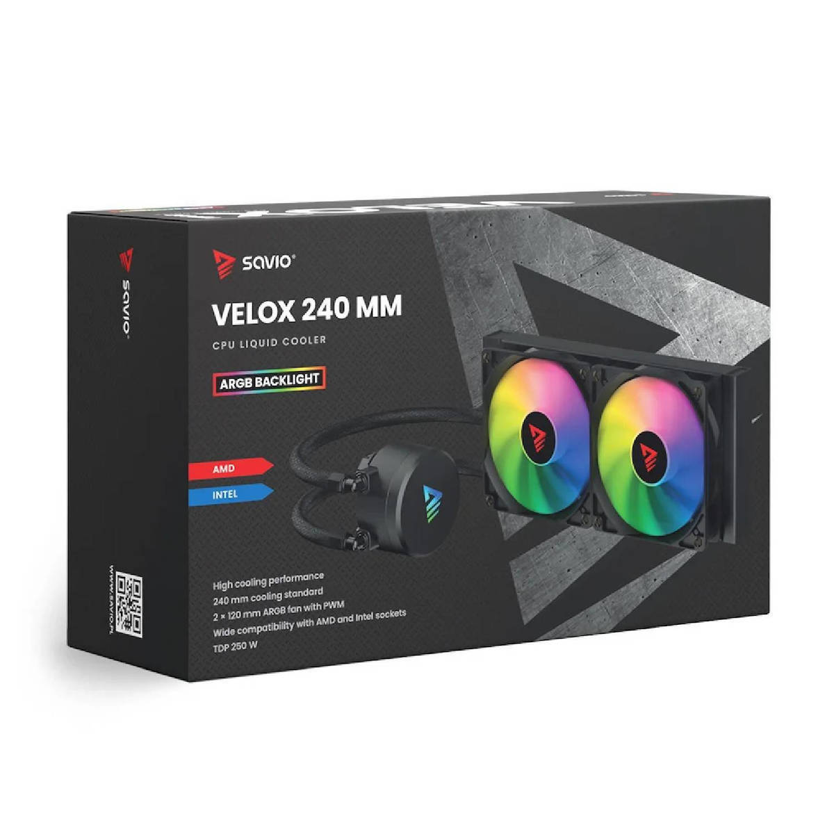 20241129170953_6e306044 Savio VeloX 240MM για Socket AM4/AM5/1700 - Image 2