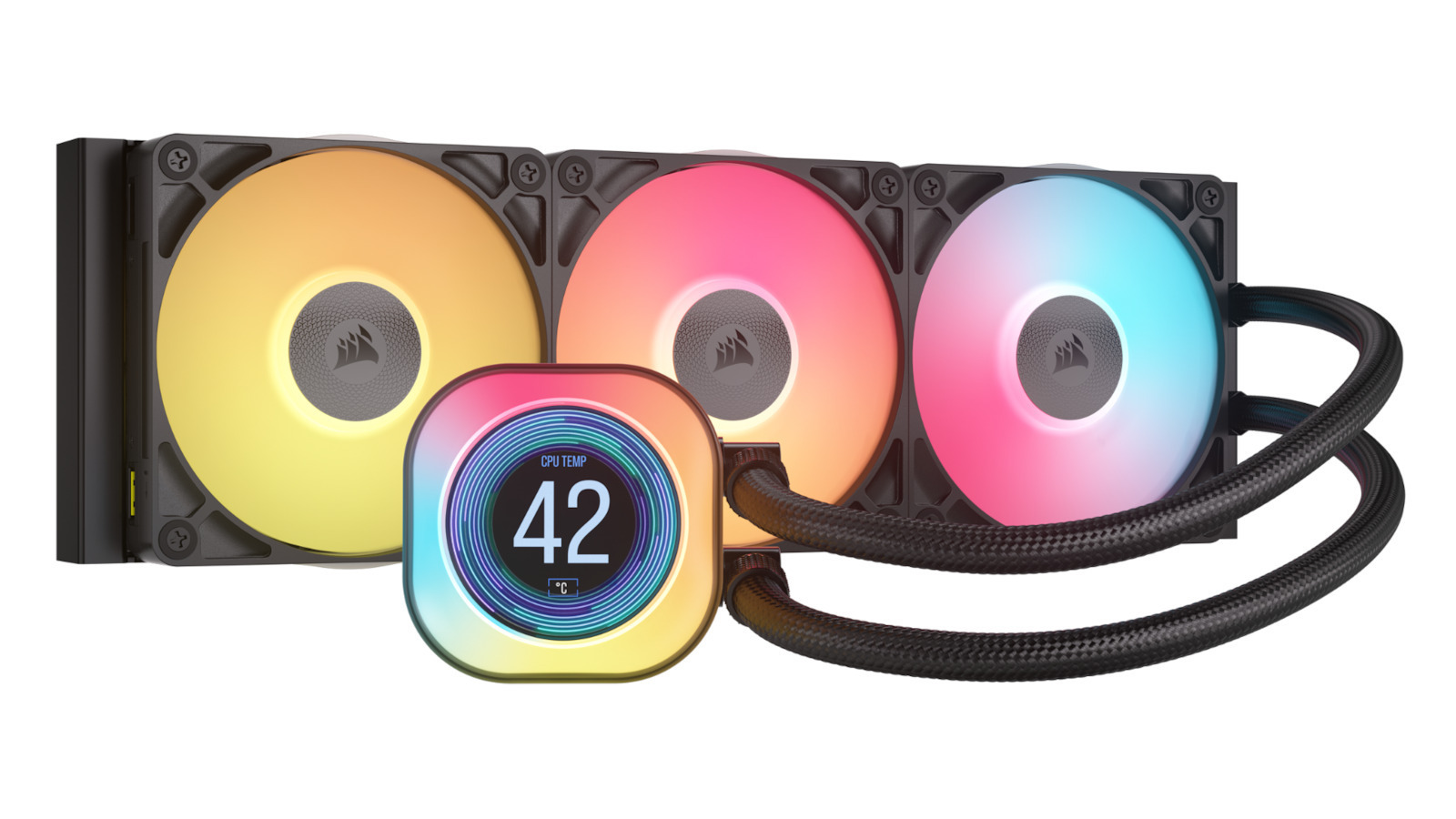 Corsair iCUE LINK TITAN 360 RX LCD για Socket AM4/AM5/1700