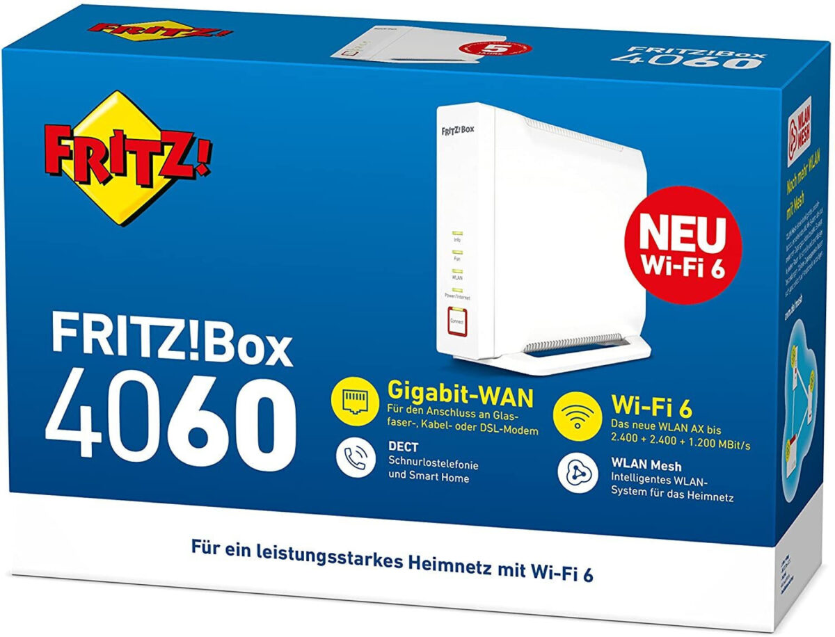AVM FRITZ!Box 4060 International Ασύρματο Router - Image 3