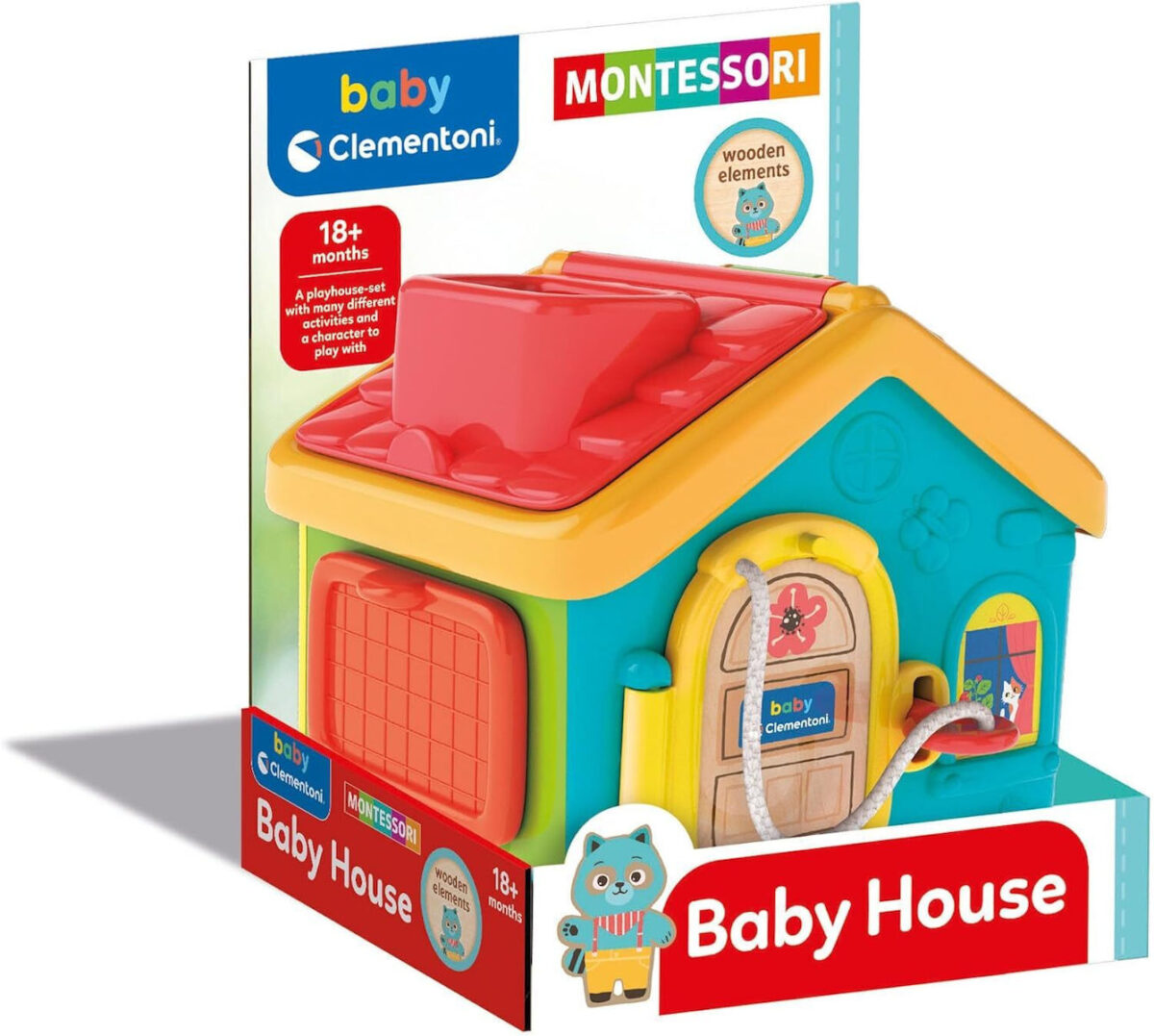 Baby Clementoni Montesorri - Baby House για 18+ Μηνών - Image 1