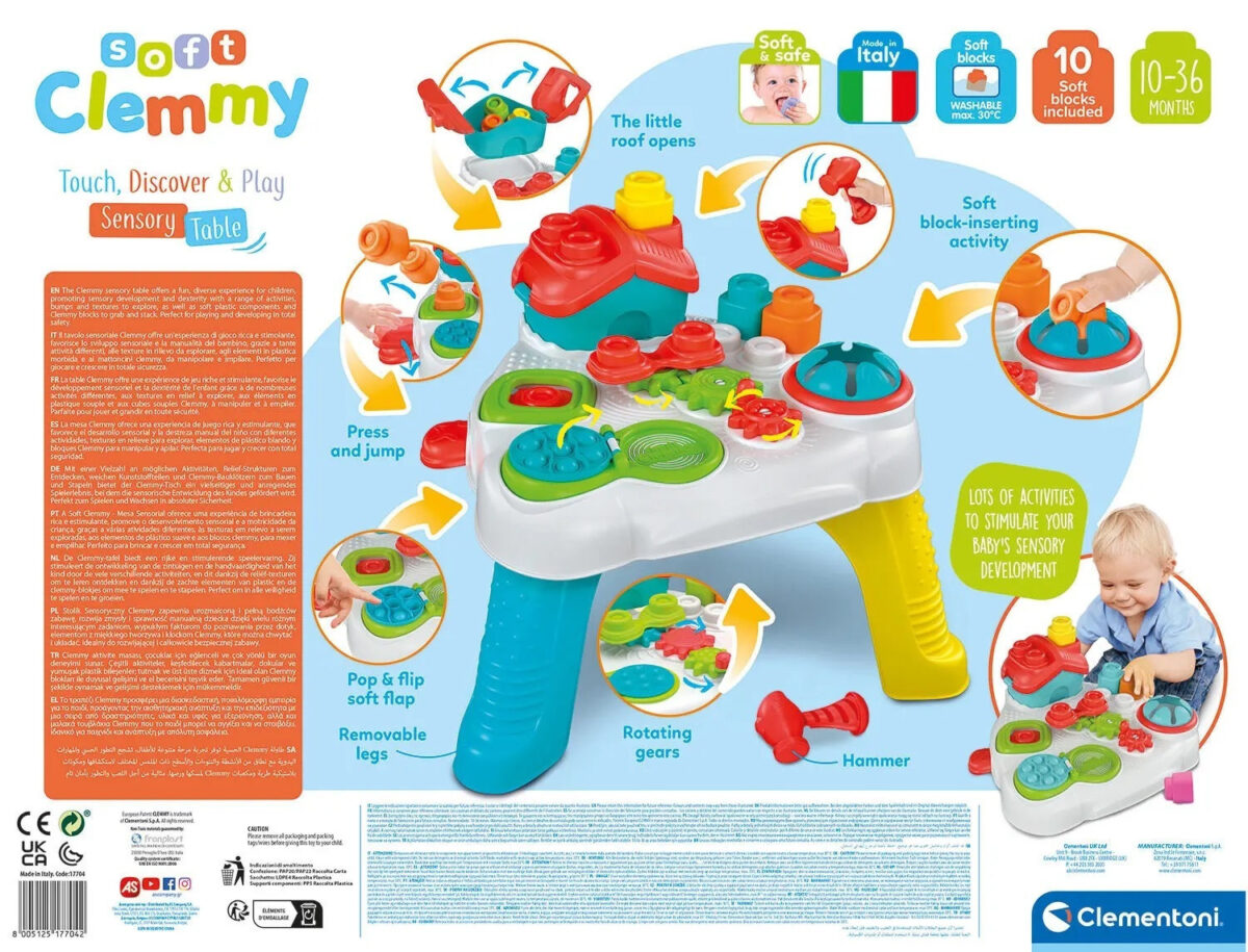 Baby Clementoni Soft Clemmy Αισθητηριακό για 10+ Μηνών - Image 6