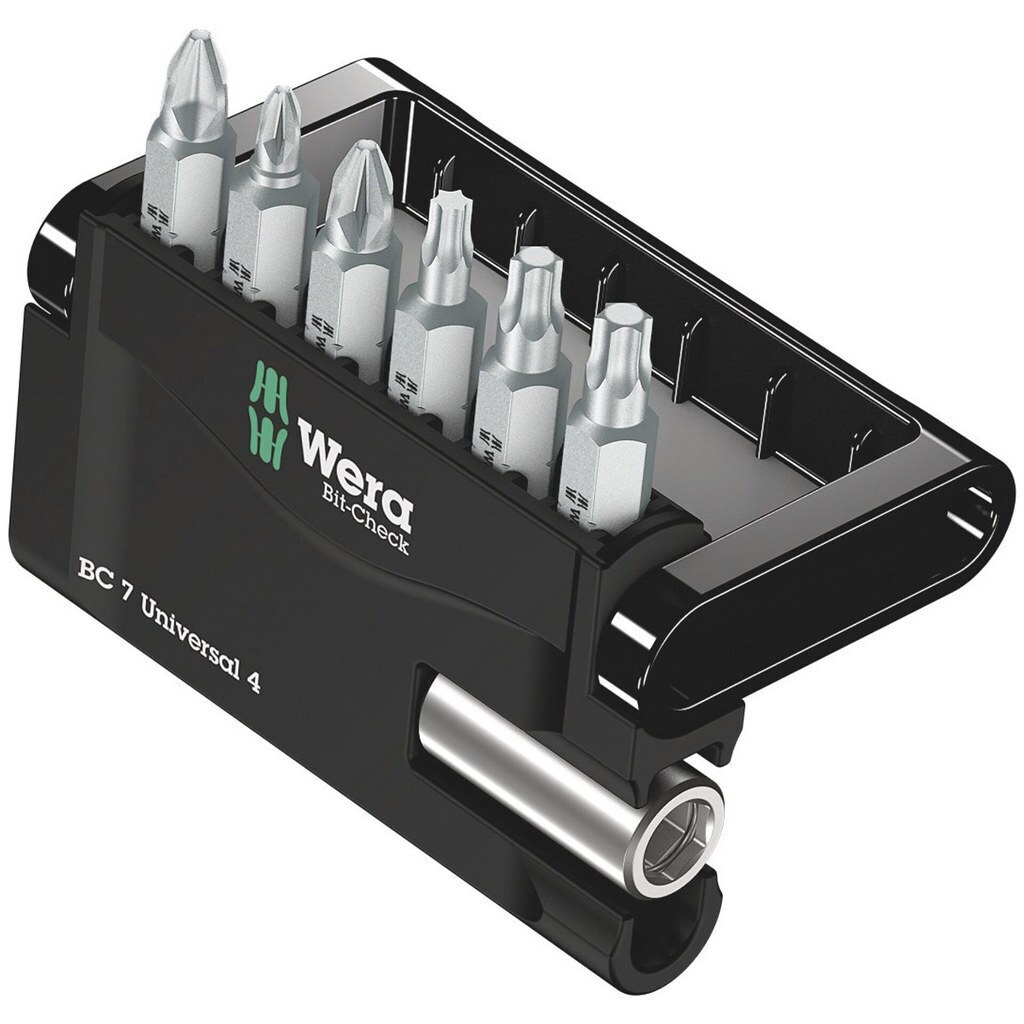 Μύτες Κατσαβιδιού Wera Bit-check 7 Universal 4